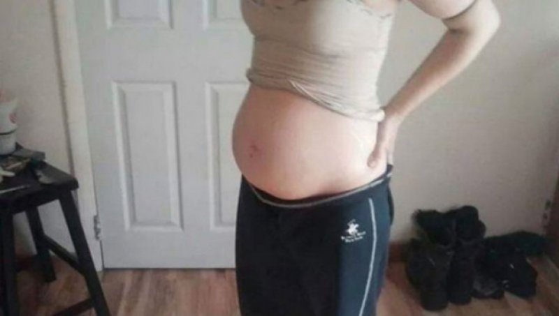 A fost arestată după ce a postat o poză cu burtica de gravidă. Ce au aflat polițiștii