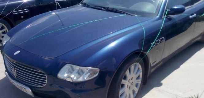 ANAF a scos la licitație un Maserati Quattroporte din 2005. Câți bani cere pe el