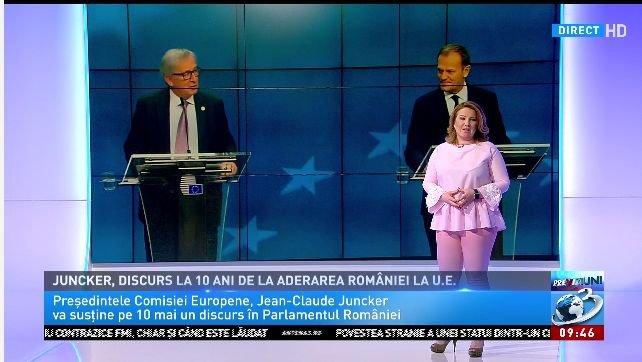 Be EU. Președintele Comisiei Europene, în Parlamentul României