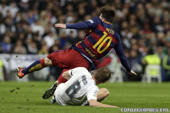 Real Madrid - Barcelona: Messi lovește decisiv în ultima fază a meciului