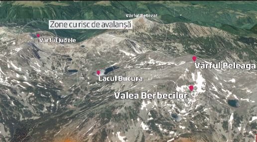 Salvamontiștii au recuperat trupurile copiilor alpiniști Dor Geta Popescu și Eric Gulacsi, morți în avalanșa din Retezat