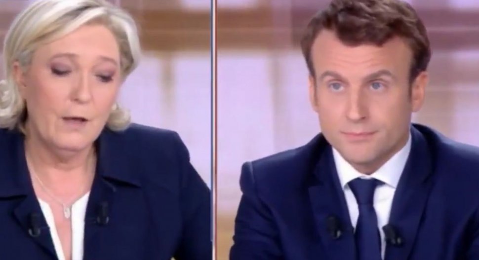 Alegeri prezidențiale Franța. Le Pen îl acuză pe Macron de ”complezenţă” faţă de fundamentalismul islamic