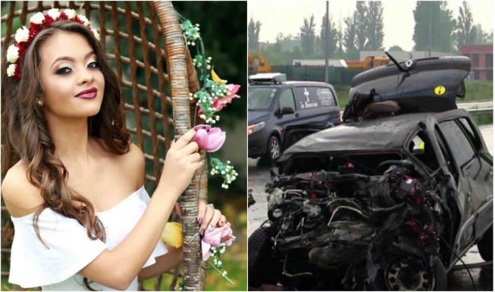 Andrada, tânăra moartă în teribilul accident de la Oradea, mesaj cutremurător pe Facebook cu puțin înainte de tragedie