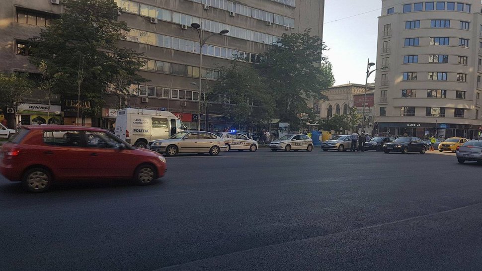 Accident pe Bulevardul Magheru din Capitală