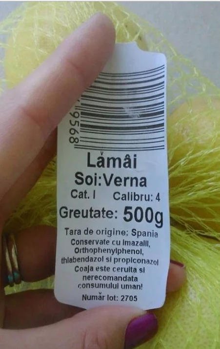 Bomba din supermarket. Ce a găsit o femeie scris pe eticheta unor lămâi - Și tu le consumi zilnic…