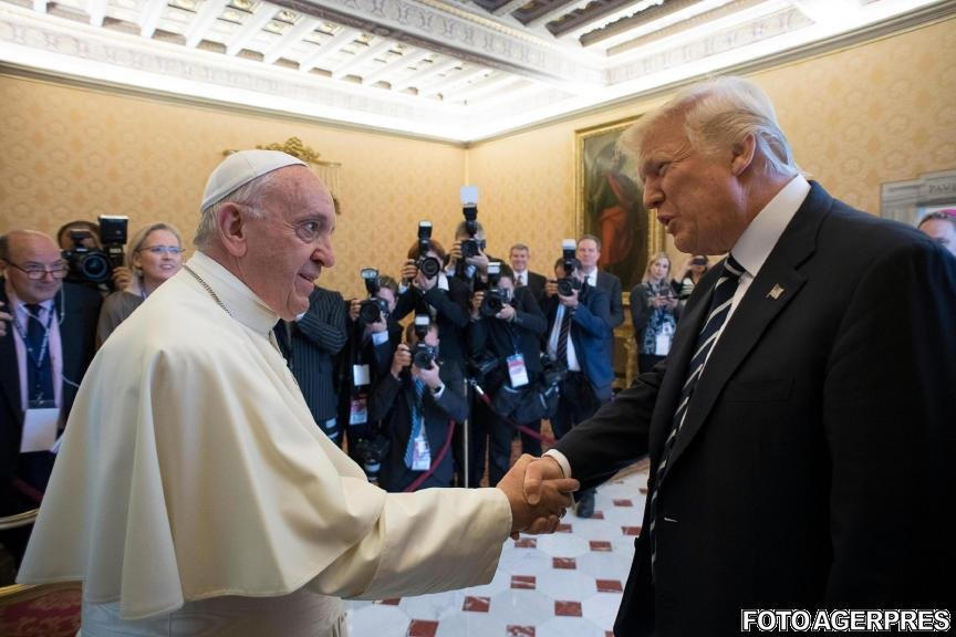Papa Francisc l-a impresionat pe Donald Trump: ”Este cu adevărat bun”