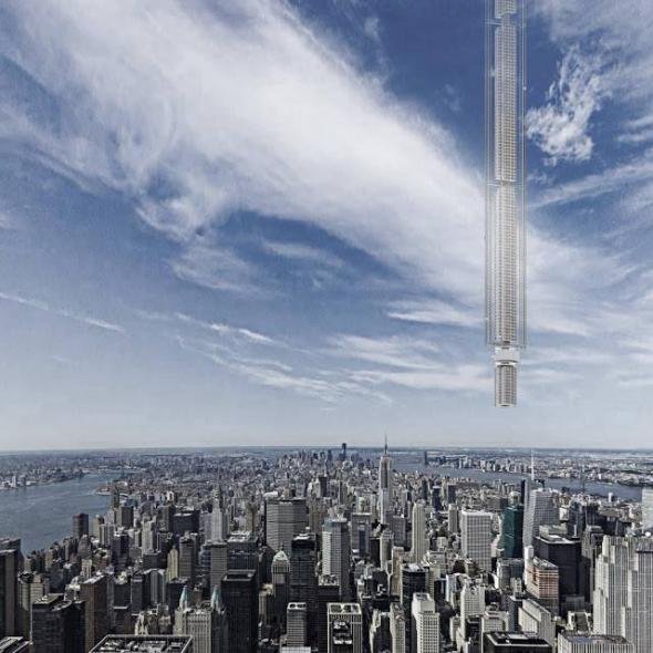 Un zgârie-nori ar putea fi construit pe un asteroid. Cum se poate ajunge în acest turn?