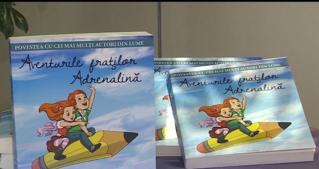 Aventurile Fraților Adrenalină, volum scris de 1354 de copii