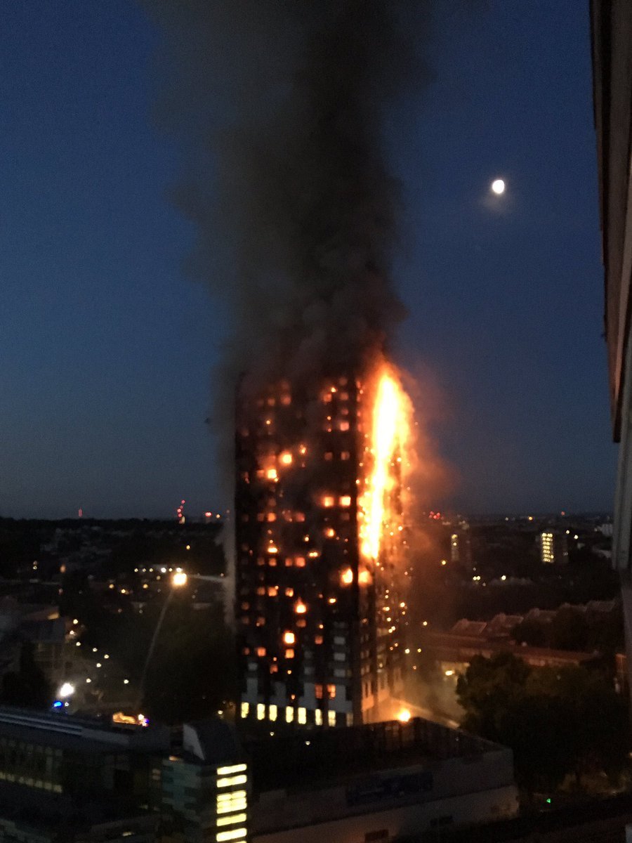 Incendiu la Londra. Declarație șocantă: „Nimeni de la ultimele trei etaje nu a supravieţuit. Ar putea fi peste 50 de morţi”