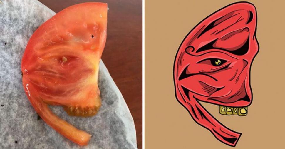 Un tânăr care suferă de un sindrom rar a tăiat o roșie. Ce a văzut în interior este uluitor. „Omul ăsta e un fenomen!” 457731