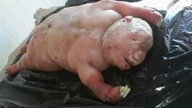 Un oraș întreg îngrozit după nașterea unei creaturi bizare. „Ce naiba este asta? Un demon!” (FOTO) 459134