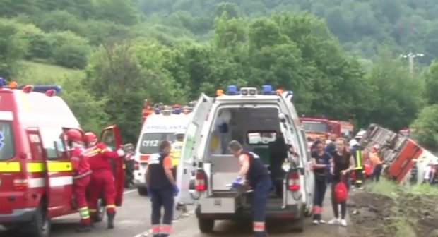 18 persoane rămân internate, după accidentul de vineri de lângă Predeal