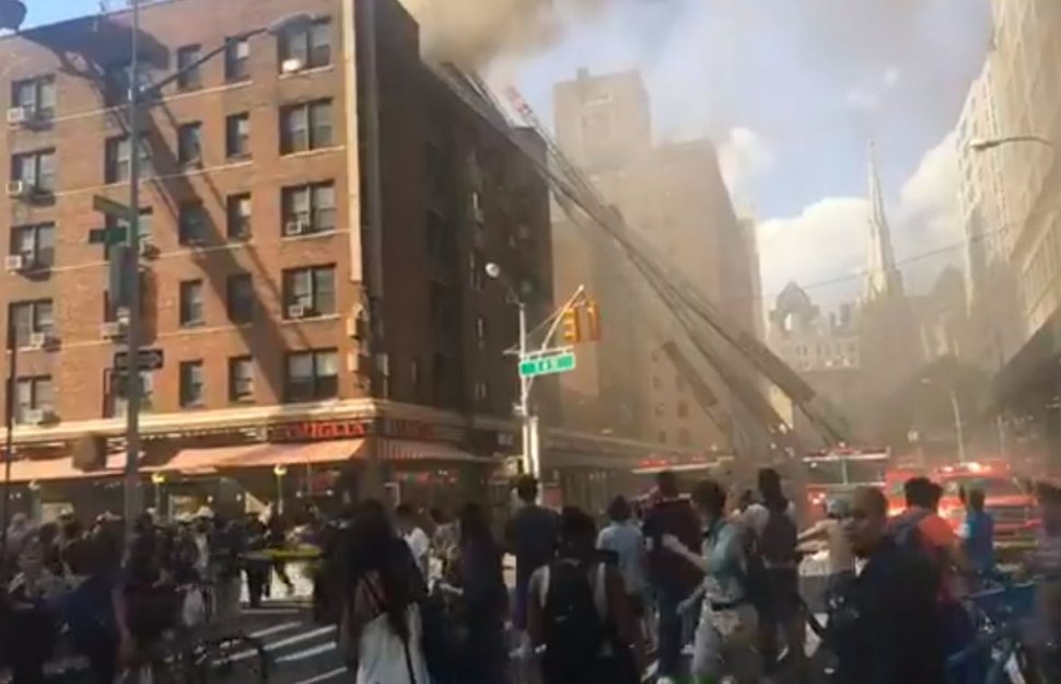 Explozie de proporții în Manhattan