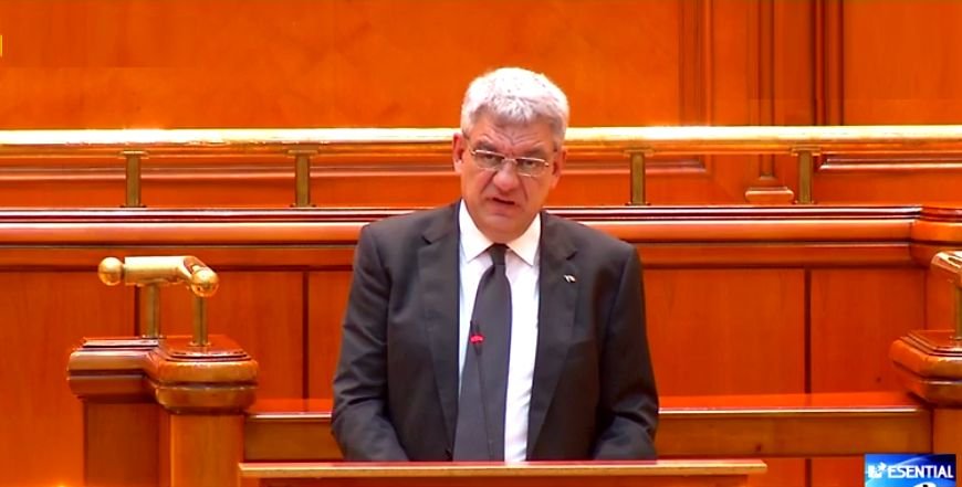 Mihai Tudose, în plenul Parlamentului: Avem nevoie de un Guvern aflat în stare de alertă