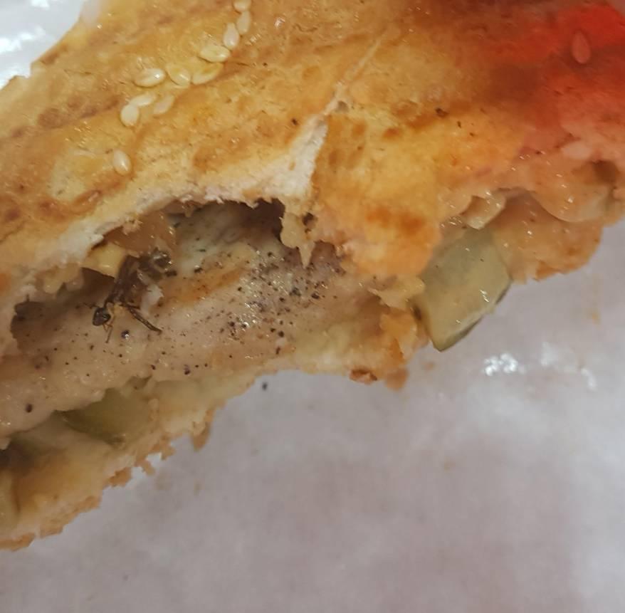 Și-a cumpărat un sandviș de la un fast food. Abia a mușcat din el, când a făcut o descoperire șocantă (FOTO) 460634