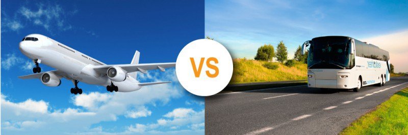 Transport de persoane Romania - Anglia: Autocar vs Avion (P)