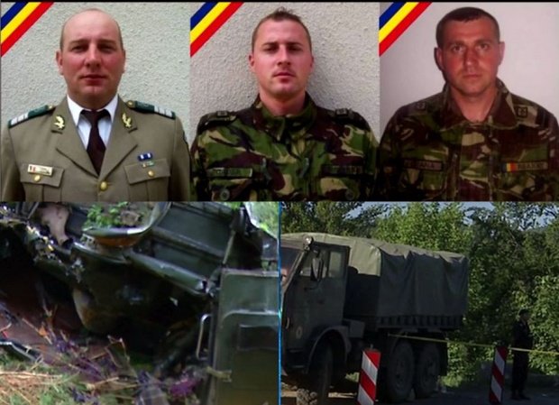 Militarii morţi în accidentul din Argeş vor fi înmormântaţi duminică