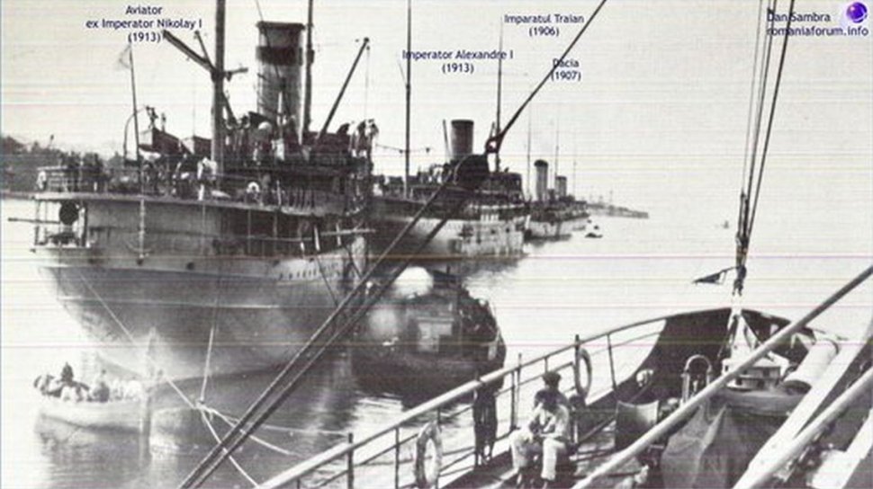 Odiseea vapoarelor românești închiriate Rusiei în Primul Război Mondial