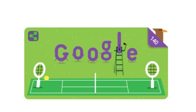 TURNEUL DE LA WIMBLEDON. Ce înseamnă Google Doodle-ul de azi. Legătura cu Simona Halep