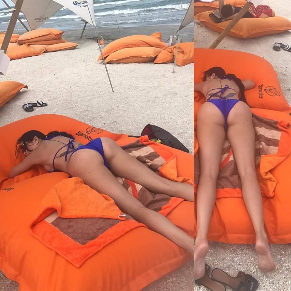 Brigitte Năstase și-a mărit posteriorul! Prima imagine cu ea ”tunată” la plajă 461800