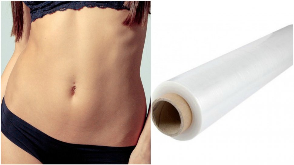 De ce nu este bine să-ți înfășori abdomenul în folie de plastic