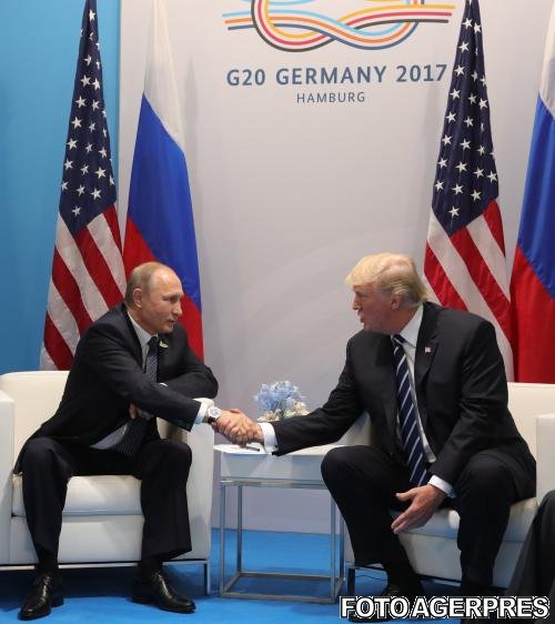Întâlnire istorică Donald Trump - Vladimir Putin. Întrevederea, finalizată cu un acord de încetare a focului în sud-vestul Siriei