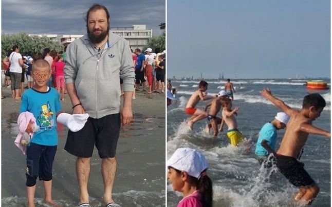 Preotul din Iași care a dus 120 de copii la mare, cu ajutorul enoriaşilor şi al sponsorilor