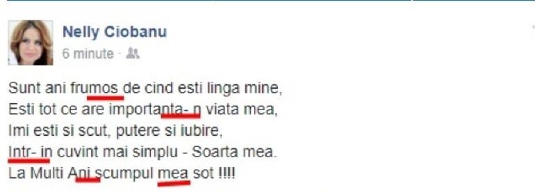   O cântăreață cunoscută a vrut să-i facă o dedicație soțului. De ce râde acum toată lumea de ea 463162