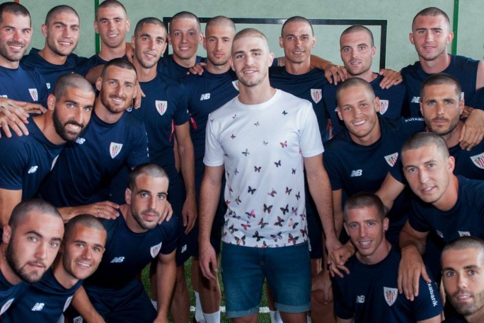 Gest impresionant! Ce au făcut jucătorii echipei Athletic Bilbao în semn de solidaritate cu colegul lor, Yeray Alvarez, care suferă de cancer