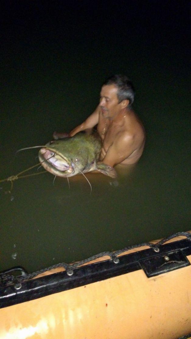 Doi pescari din Târgu-Jiu au prins captura vieții lor. Nu le-a venit să creadă ce au reușit să scoată din apă - FOTO 463608