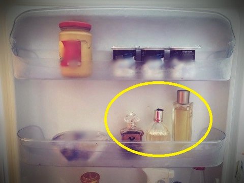 Pune parfumul în frigider și vezi ce se întâmplă 