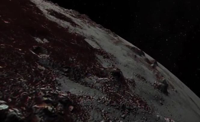 Imagini cu planeta Pluto, de foarte aproape: Munţi de gheaţă şi câmpii îngheţate - VIDEO