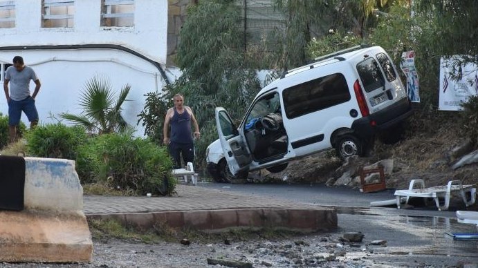 Urmările cutremurului din Marea Egee. Orașul Bodrum, grav afectat 