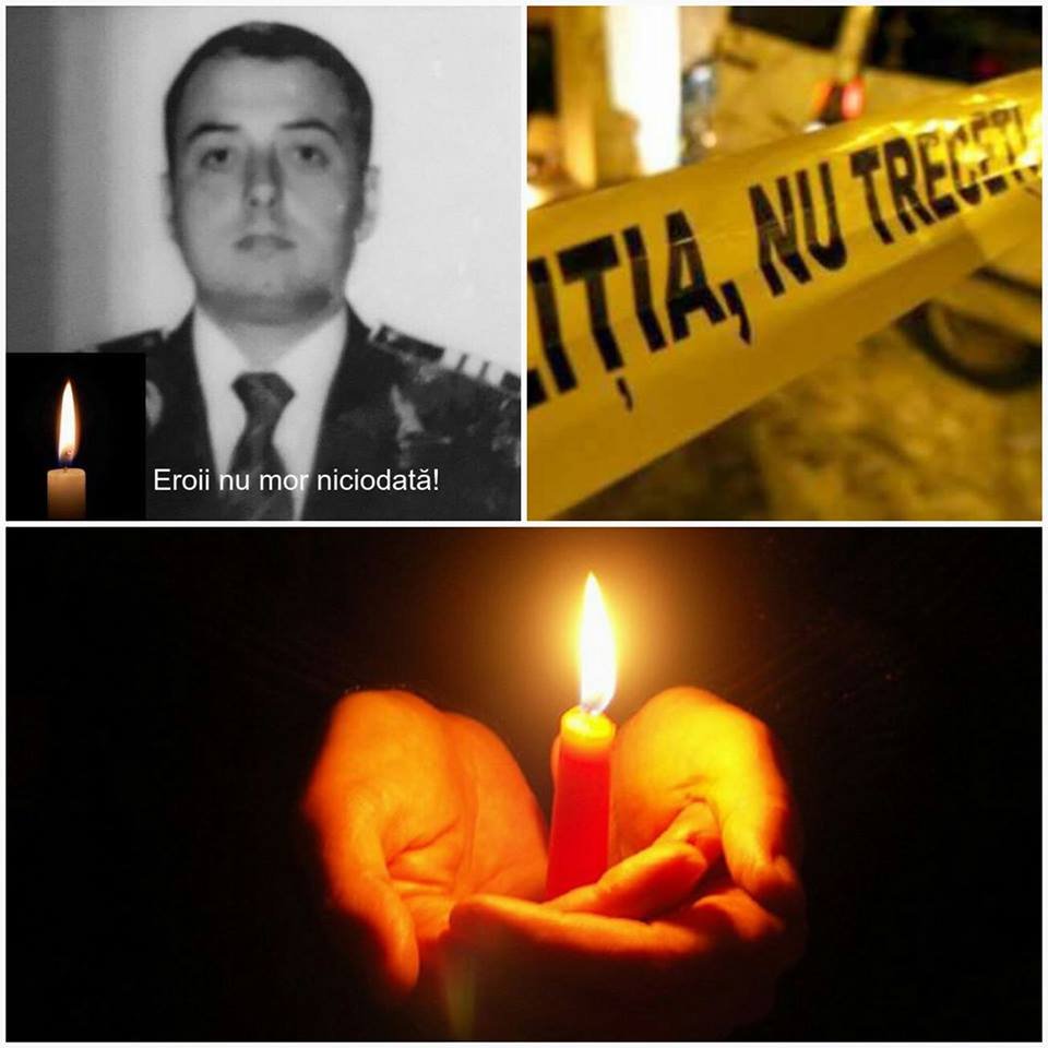 „Murim, mamă!” Poezie scrisă pe Facebook de un jandarm, marcat de decesul poliţistului înjunghiat mortal într-o gară din Suceava