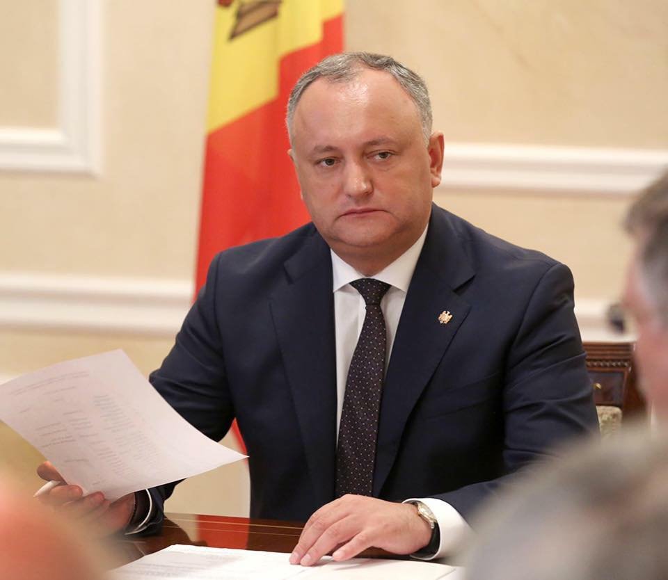 Preşedintele Republicii Moldova, anunț surprinzător după ce România a interzis avionul lui Rogozin în spațiul său aerian