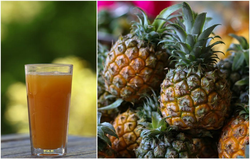 Ce se întâmplă în corpul tău dacă bei zilnic un pahar de suc de ananas
