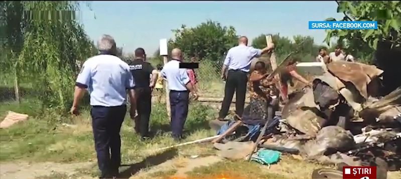 Scandal în Capitală: Polițiștii au fost atacați cu pietre și cuțite - VIDEO