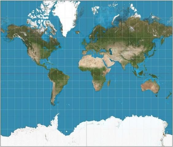 Harta lumii este greșită. Cum ar trebui să arate de fapt
