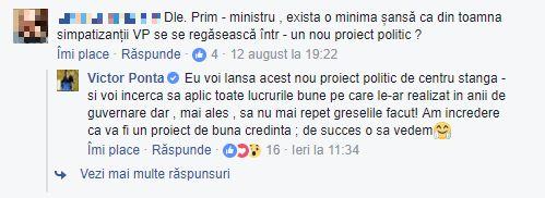 ANUNȚ uimitor făcut de VICTOR PONTA - Își lansează un nou PARTID   471341