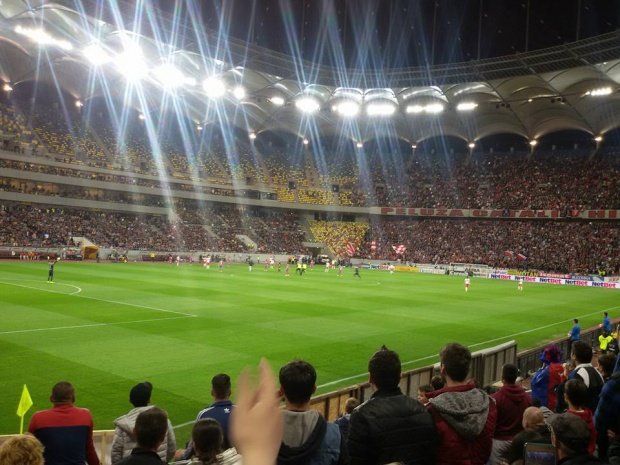 Primăria Capitalei schimbă gazonul de pe Arena Națională, înainte de returul Stelei cu Sporting Lisabona