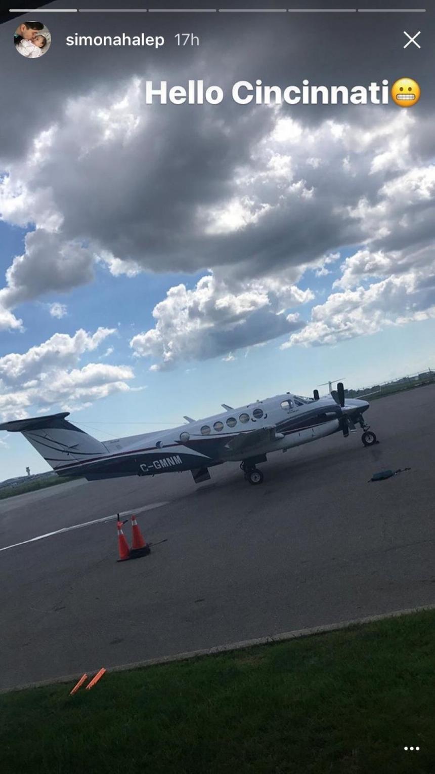 Simona Halep, momente de panică în avion: Se mişca prea mult 471518