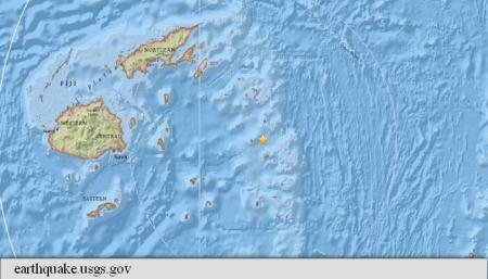 Cutremur puternic în largul insulei Fiji