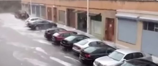 Fenomen meteo extrem! Un orășel din Spania a fost acoperit de gheață - VIDEO