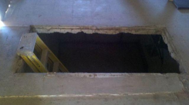 Își renova casa când a dat peste o pivniță secretă. A coborât imediat să vadă ce se află acolo și a avut un șoc: „Dumnezeule, asta a fost tot timpul aici!” (GALERIE FOTO) 476494