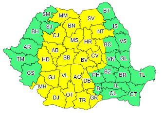 Ploile și vijeliile se extind în aproape toată țara - Harta zonelor afectate 476851
