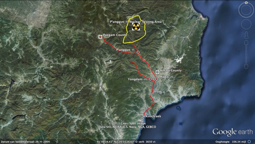 Descoperirea alarmantă făcută sub muntele unde Coreea de Nord a testat bomba cu hidrogen