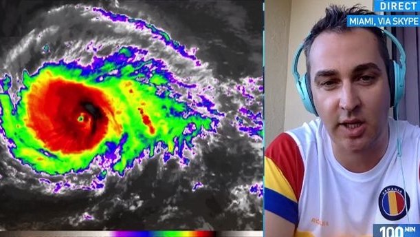 Panică în SUA, în așteptarea uraganului distrugător Irma. Român din Miami: „Toți pleacă spre nord!”