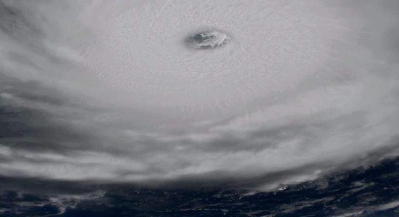 Cum se vede uraganul Irma de pe Staţia Spaţială Internaţională - VIDEO