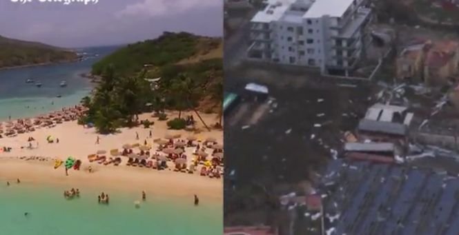 Cum arată Insulele Caraibe înainte și după uragan. Ce dezastru a lăsat în urmă uraganul? Imagini șocante. VIDEO