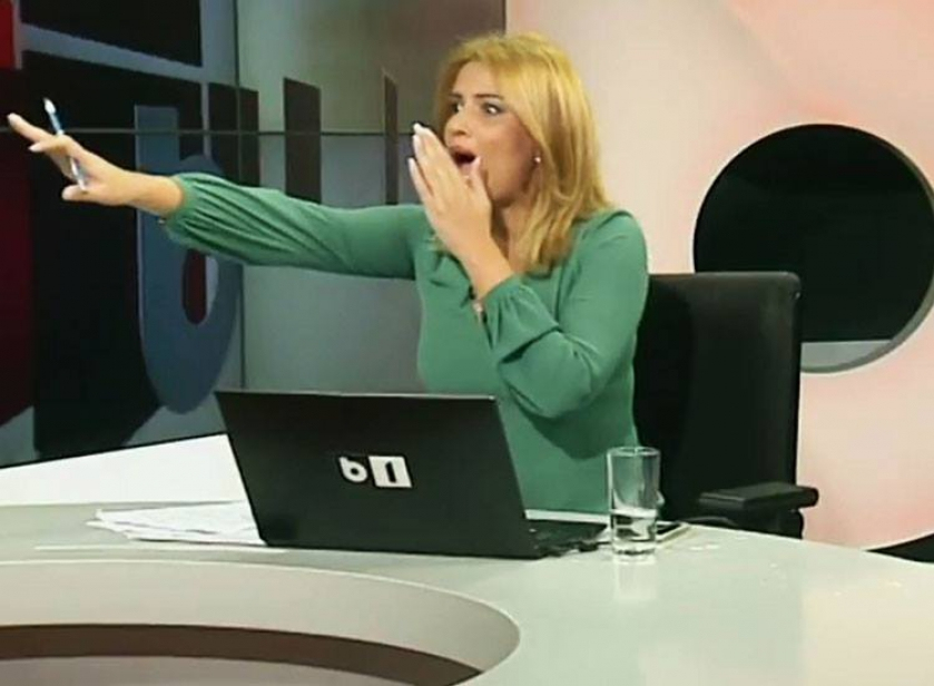 VIDEO șocant. Au apărut primele imagini cu momentul în care Mirel Palada l-a luat la bătaie pe senatorul Mihai Goţiu într-o emisiune TV 